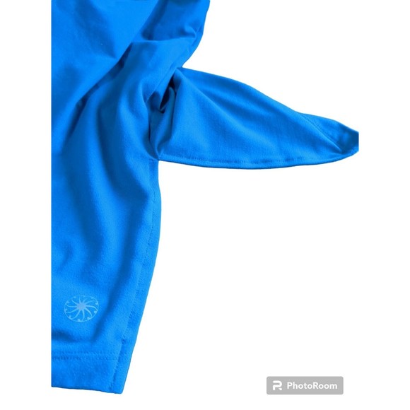 Full  Beauty Sport Womens Size 22/24 Scoop Neck Active Workout Shirt  Slit- Side - Picture 10 of 12